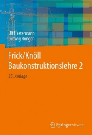 Book Frick/Knoll Baukonstruktionslehre 2 Ulf Hestermann