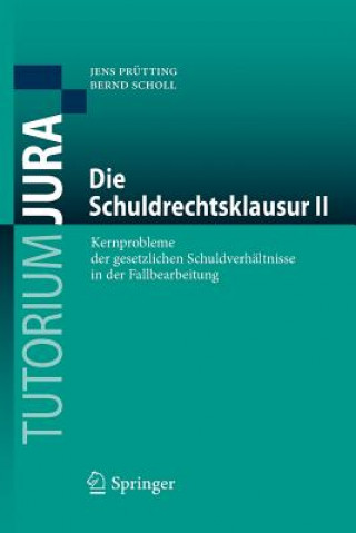 Książka Die Schuldrechtsklausur II Jens Prütting