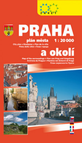 Nyomtatványok Praha a okolí 1:20T/1:190T 