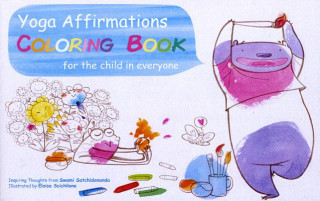 Kniha Yoga Affirmations Coloring Book Eloisa Scichilone