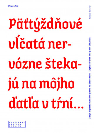 Book Fonts Samuel Čarnoký