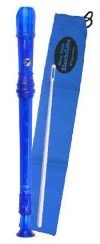 Hra/Hračka Voggys Kunststoff-Blockflöte (blau), barocke Griffweise 