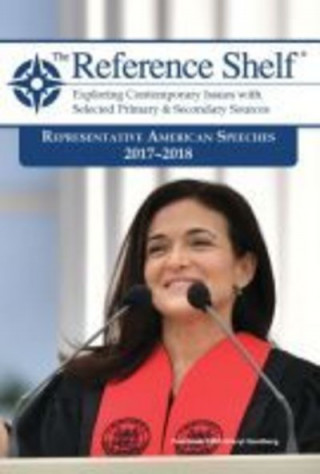 Carte Representative American Speeches, 2017-2018 HW Wilson