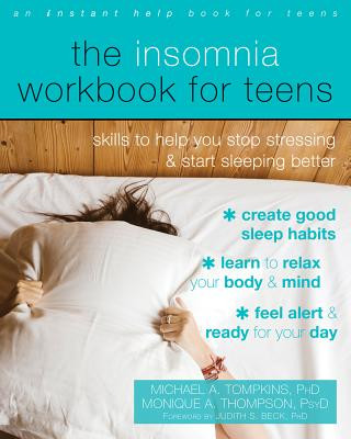 Книга Insomnia Workbook for Teens Tompkins