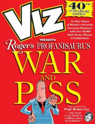 Carte Viz 40th Anniversary Profanisaurus: War and Piss Viz Magazine