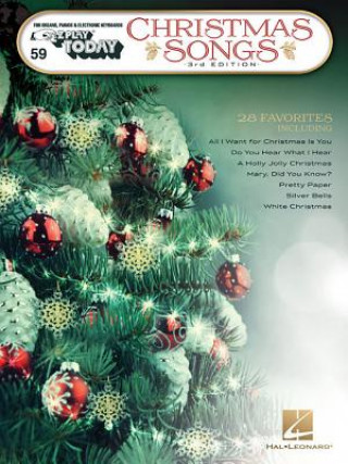 Carte Christmas Songs: E-Z Play Today Volume 59 Hal Leonard Corp