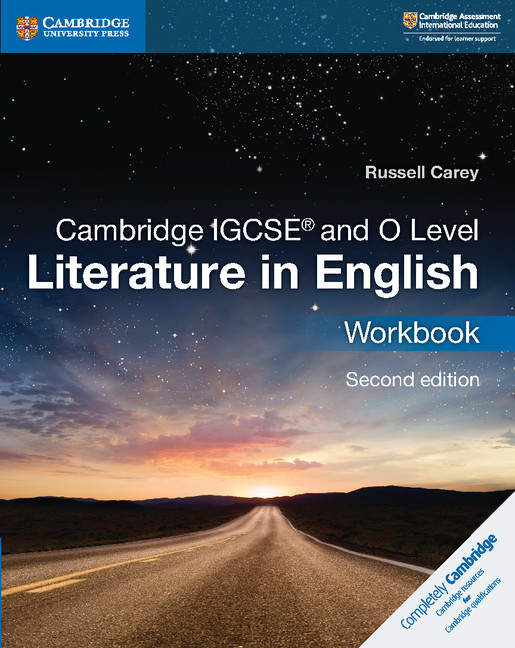 Carte Cambridge IGCSE (R) and O Level Literature in English Workbook Russell Carey