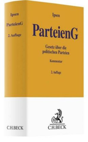 Knjiga Parteiengesetz Jörn Ipsen