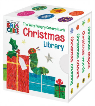 Knjiga Very Hungry Caterpillar's Christmas Library Eric Carle