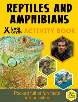 Książka Bear Grylls Sticker Activity: Reptiles & Amphibians Bear Grylls