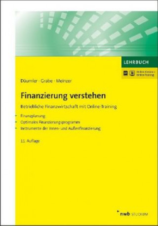 Kniha Finanzierung verstehen Jürgen Grabe