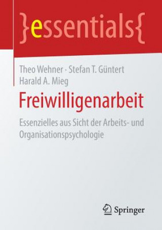 Knjiga Freiwilligenarbeit Theo Wehner