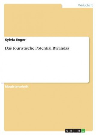 Carte Das touristische Potential Rwandas Sylvia Enger