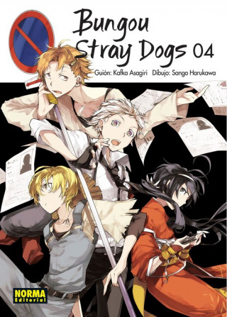 Kniha BUNGOU STRAY DOGS 04 ASAGIRI-HARUKAWA