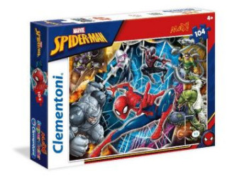 Hra/Hračka Clementoni Puzzle Maxi Spiderman / 104 dílků 
