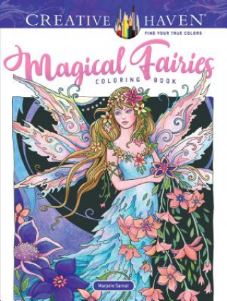 Kniha Creative Haven Magical Fairies Coloring Book Marjorie Sarnat