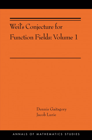 Kniha Weil's Conjecture for Function Fields Dennis Gaitsgory