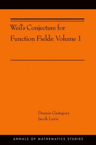 Könyv Weil's Conjecture for Function Fields Dennis Gaitsgory