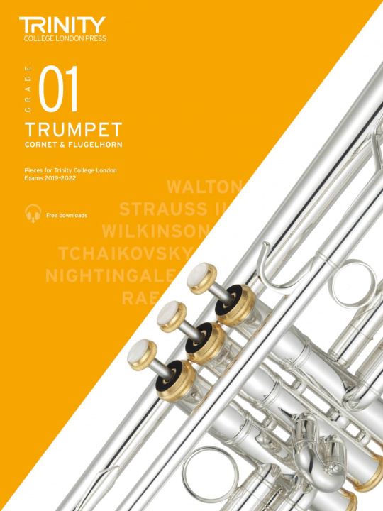 Tiskovina Trinity College London Trumpet, Cornet & Flugelhorn Exam Pieces 2019-2022. Grade 1 