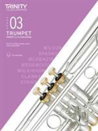 Printed items Trinity College London Trumpet, Cornet & Flugelhorn Exam Pieces 2019-2022. Grade 3 