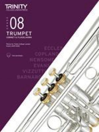 Tiskovina Trinity College London Trumpet, Cornet & Flugelhorn Exam Pieces 2019-2022. Grade 8 