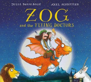 Book Zog and the Flying Doctors Gift edition board book Julia Donaldson