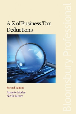 Könyv A-Z of Business Tax Deductions Annette Morley