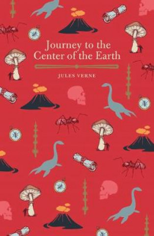Carte Journey to the Center of the Earth Jules Verne