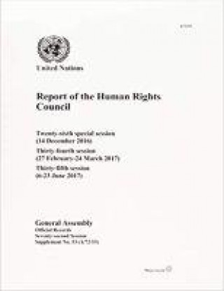 Kniha Report of the Human Rights Council United Nations: General Assembly