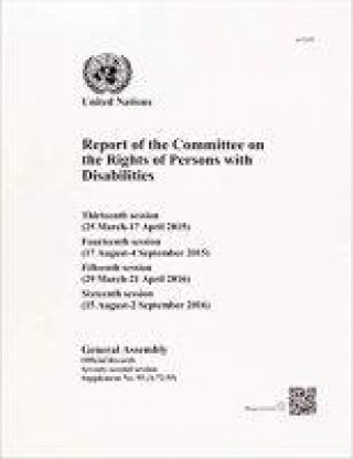 Kniha Report of the Committee on the Rights of Persons with Disabilities United Nations: Committee on the Rights of Persons with Disabilities