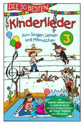 Videoclip Die 30 Besten Kinderlieder 3 (DVD) Simone Sommerland