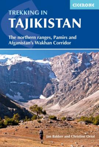 Książka Trekking in Tajikistan Jan Bakker