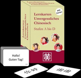 Játék Lernkarten Unvergessliches Chinesisch Hefei Huang