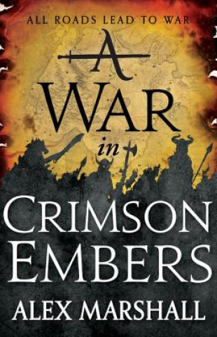 Könyv A War in Crimson Embers Alex Marshall