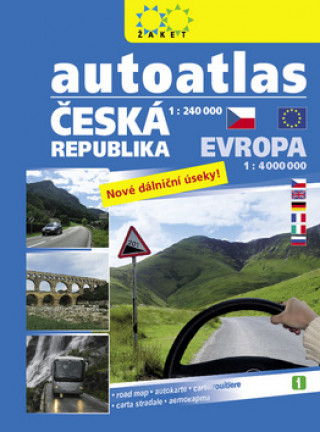 Materiale tipărite Autoatlas Česká republika + Evropa 