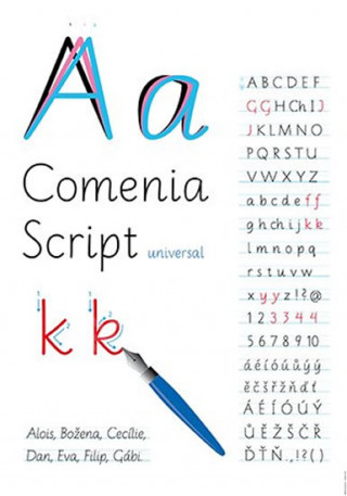 Kniha Comenia Script (1. ročník) - plakát Radana Lencová
