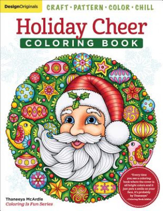 Carte Holiday Cheer Coloring Book Thaneeya McArdle