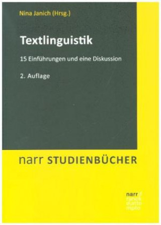 Książka Textlinguistik Nina Janich