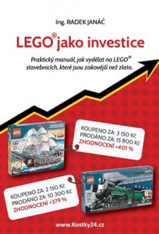 Kniha LEGO jako investice Radek Janáč