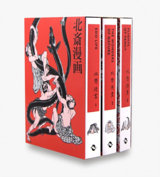Kniha Hokusai Manga Katsushika Hokusai
