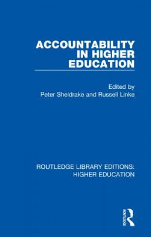 Kniha Accountability in Higher Education Peter Sheldrake