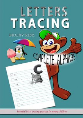 Kniha Letters Tracing BRAINY KIDZ