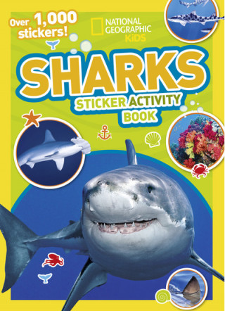 Book Sharks Sticker Activity Book National Geographic Kids