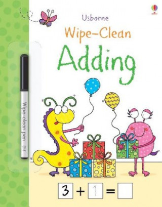 Kniha Wipe-Clean Adding Jessica Greenwell