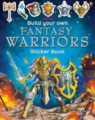 Книга Build Your Own Fantasy Warriors Sticker Book NOT KNOWN