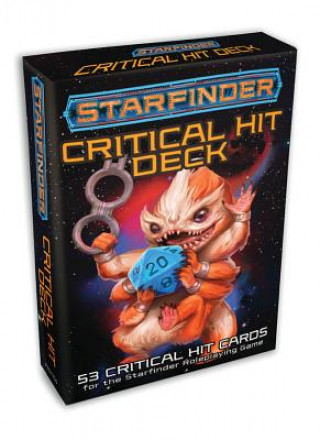 Joc / Jucărie Starfinder Critical Hit Deck Paizo Staff