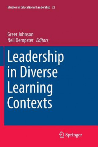 Kniha Leadership in Diverse Learning Contexts GREER JOHNSON