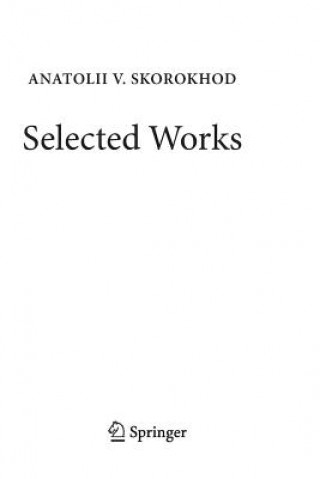 Knjiga Selected Works ANATOLII SKOROKHOD