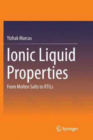 Książka Ionic Liquid Properties YIZHAK MARCUS