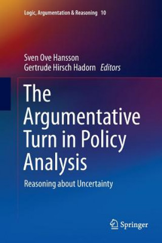 Książka Argumentative Turn in Policy Analysis SVEN OVE HANSSON